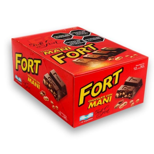 Chocolate Felfort con maní x 30 g