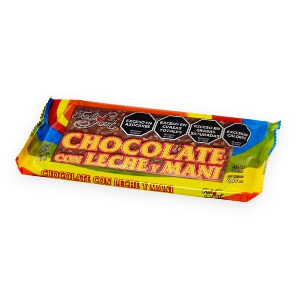 Chocolate Felfort con maní x 75 g